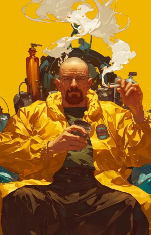 那个堆满垃圾的房子里，阳光透过灰尘，我看到Jesse像一个天使